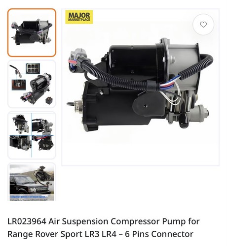 Lr023964 air suspension - lr023964,