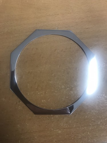 Octagonal chrome bezel mg - octagonal,