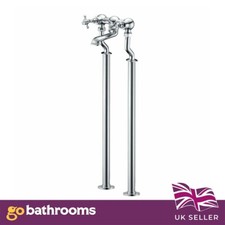 Chrome Bath Filler Shower