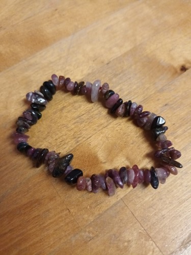 Watermelon tourmaline chip - ,
