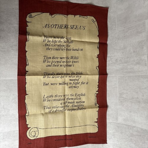 Others see poem - “as,