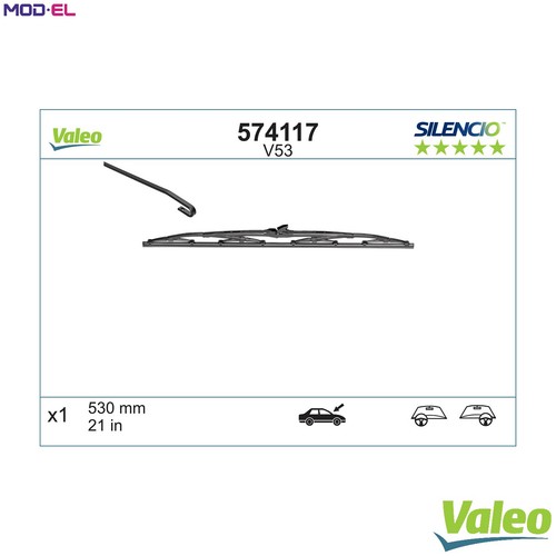 Wiper blade 574117 for audi - 574117,