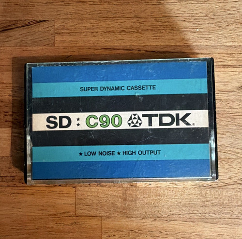 Tdk c90 90min cassette - cassette, tape