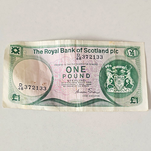 Royal bank scotland 1 - of, £1