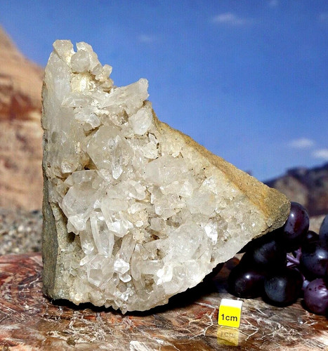 Clear himalayan quartz rock - himalayan,