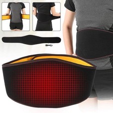 USB Heating Waist Belt Electric Heated Pad Lower Back Warming Belt Warmer Band