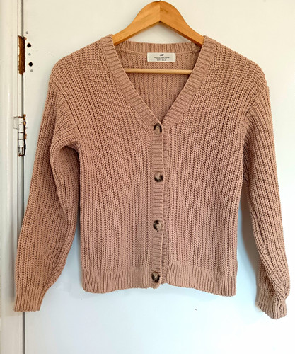 Girls beige knit cardigan - h&m,