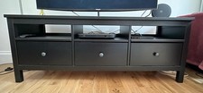 IKEA HEMNES TV bench in black