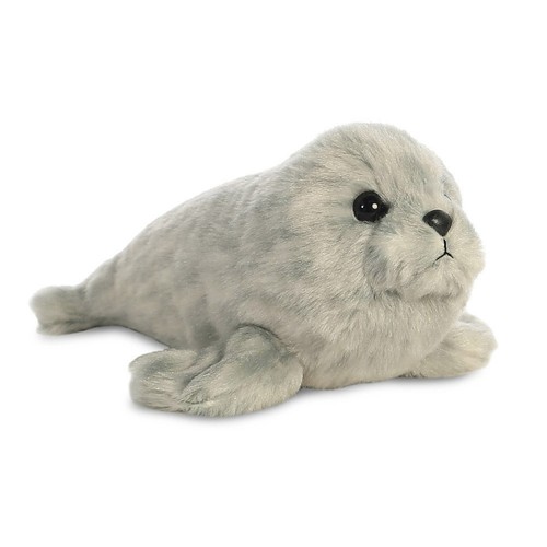 New aurora flopsies plush grey - aurora,
