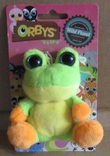 KEYRING ORBYS FROG 8cm HAND