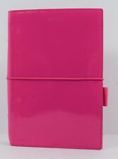 Filofax Domino Original Compact Organiser with Hot Pink Cover