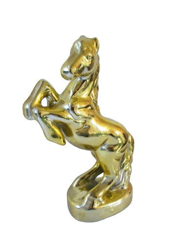 Vintage porcelain gold rearing - vintage,