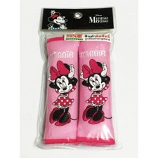 Minnie Mouse seat belt covers