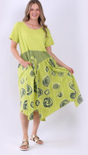 New italian lagenlook lime - new,