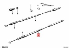 OEM BMW Throttle Cable R65 R80