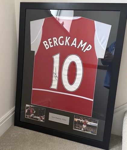 Dennis bergkamp framed - dennis, arsenal