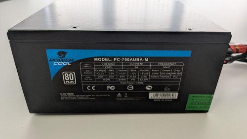 Powercool 750w plus - 750w, 80