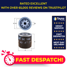 Oil Filter fits NISSAN 280ZX HGS130 2.8 78 to 84 L28E Mahle 1520880W00 Quality