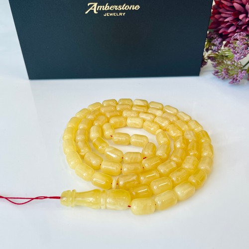 Amber muslim beads - muslim, beads,