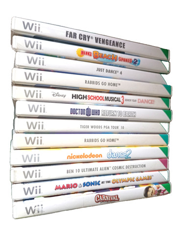 Wii games bundle starter kit - games,