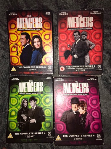 The avengers series 5 6 - avengers, 2,4,5,6