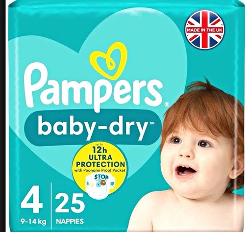Pampers baby dry - baby-dry, disposable