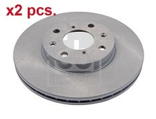 X2 PCS FRONT BRAKE DISC ROTOS