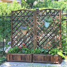 Rustic Wooden Raised Garden