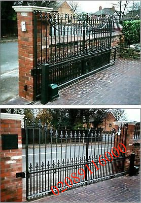 New wrought iron - wrought, driveway