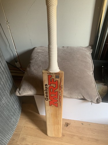 Genius mrf cricket bat - mrf, used