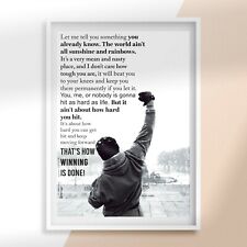 Rocky Inspirational Boxing