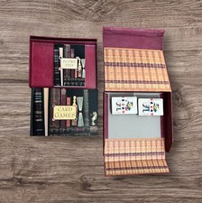Vintage Card Games Set In Box