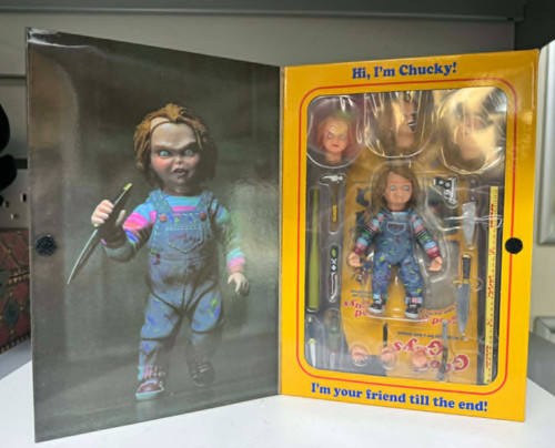 Bnib chucky action figure neca - chucky,