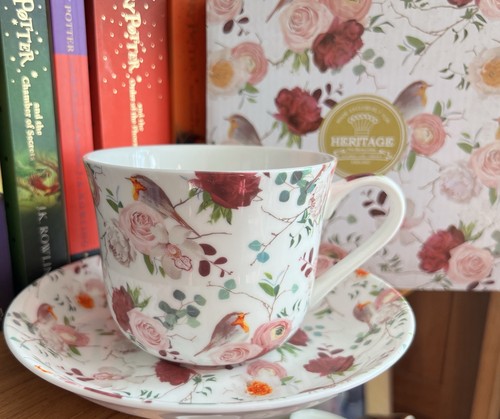 Heritage birds rose bouquet - heritage,