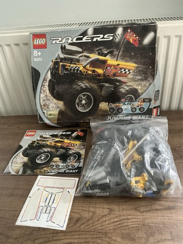 Lego racers jumping giant - jumping,