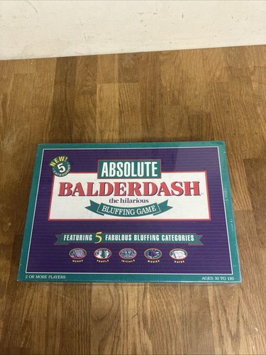 Absolute balderdash hilarious - absolute,
