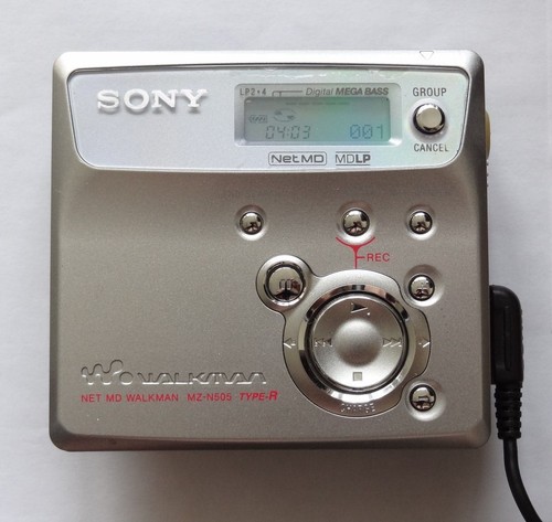 Sony n505 net md - mz-,