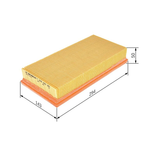 Bosch engine air filter fits - air,