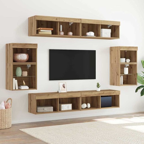 Piece wall units with - wall,