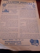 Leyton orient bournemouth - leyton,