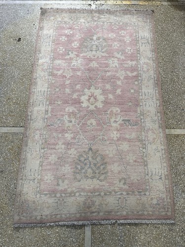 Vintage pink turkish oushak - pink,