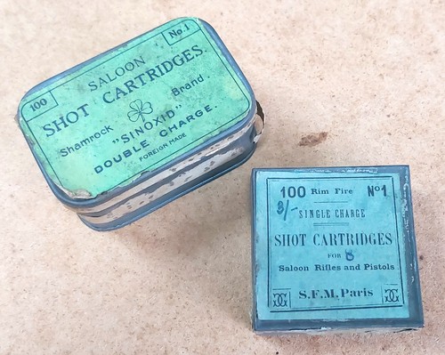 Two empty antique - two,