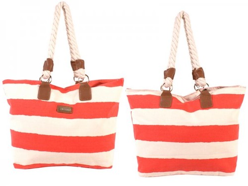 Kangol coral white - white, stripe