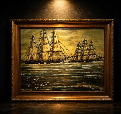 Large original oil - large, painting