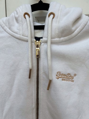 Superdry orange label ivory - label,