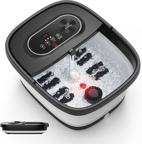 Snailax foot spa - massager, with