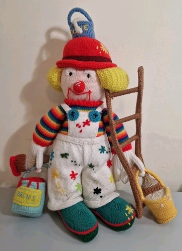 Large hand knitted stuffed - knitted,