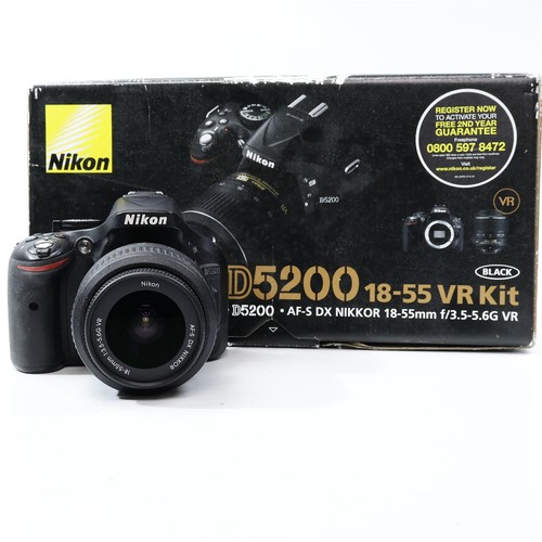 Nikon d5200 55mm vr ii - nikon,