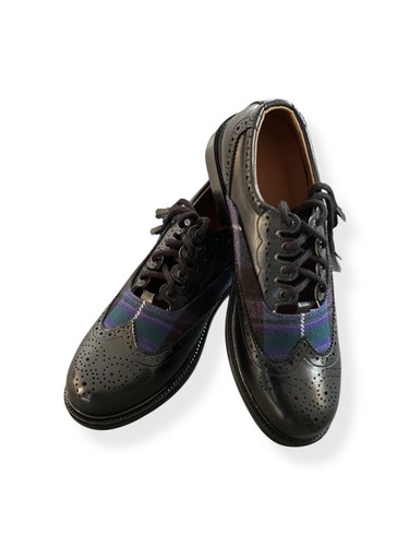 Scottish men tartan shoes - scottish,