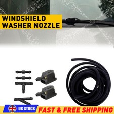 2 X Universal Car Windscreen Arm Washer Wiper Blade Water Spray Jets Nozzles